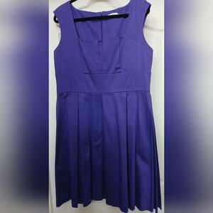 Vintage Inspired Calvin Klein Purple Dress